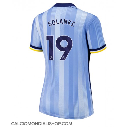 Maglie da calcio Tottenham Hotspur Dominic Solanke #19 Seconda Maglia Femminile 2024-25 Manica Corta